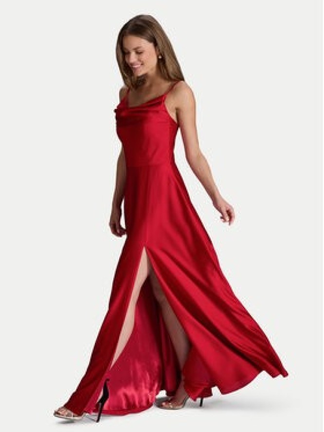 Swing Sukienka wieczorowa 5AI13600 Czerwony Slim Fit