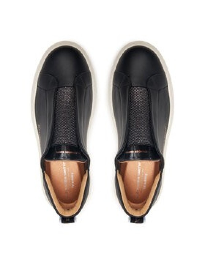Alexander Smith Sneakersy Wembley Slip-On ASBEWLW-1203 Czarny