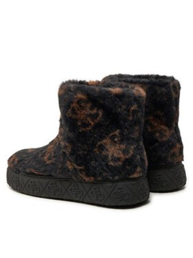Guess Botki United FLFUTD FUR10 Czarny