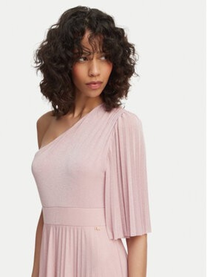 Artigli Sukienka wieczorowa ACAB004517 Różowy Regular Fit