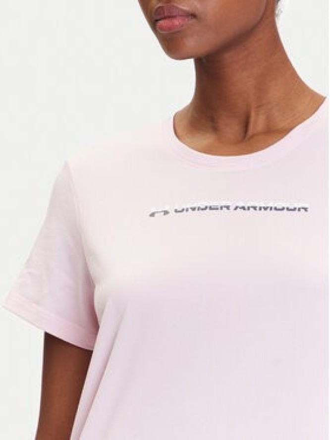 Under Armour Koszulka techniczna Tech Pth Graphic SSC 1389726 Różowy Regular Fit