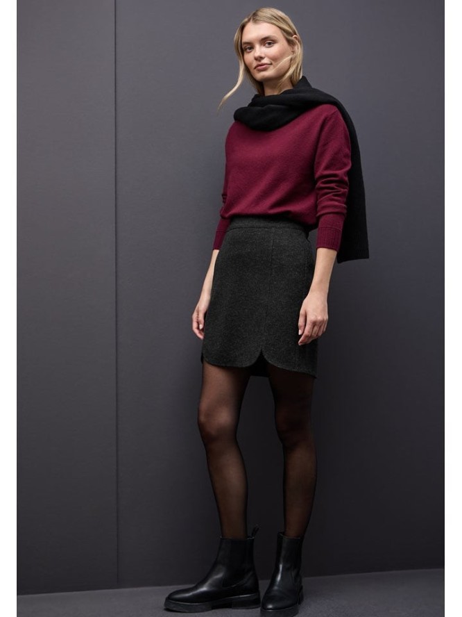 Street One Spódnica w kolorze antracytowym rozmiar: 40