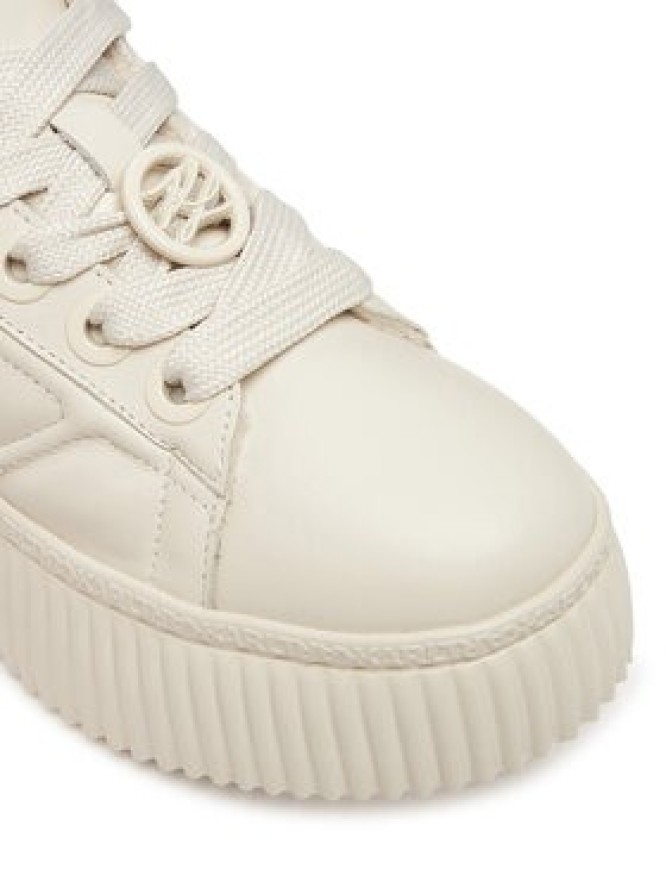 KARL LAGERFELD Sneakersy Kreeper Lo KL42312A Écru