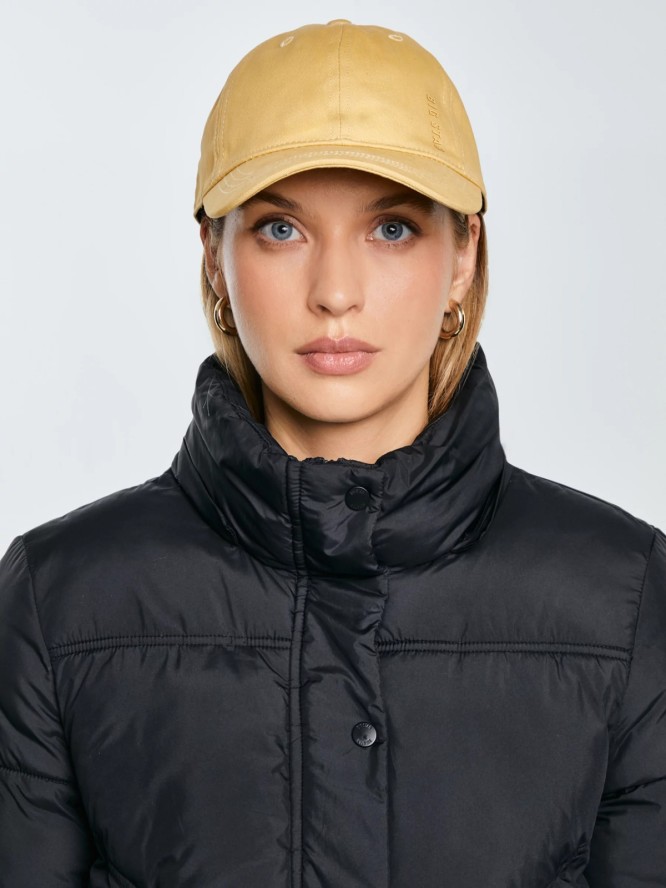 Czapka z daszkiem żółta Julio 201