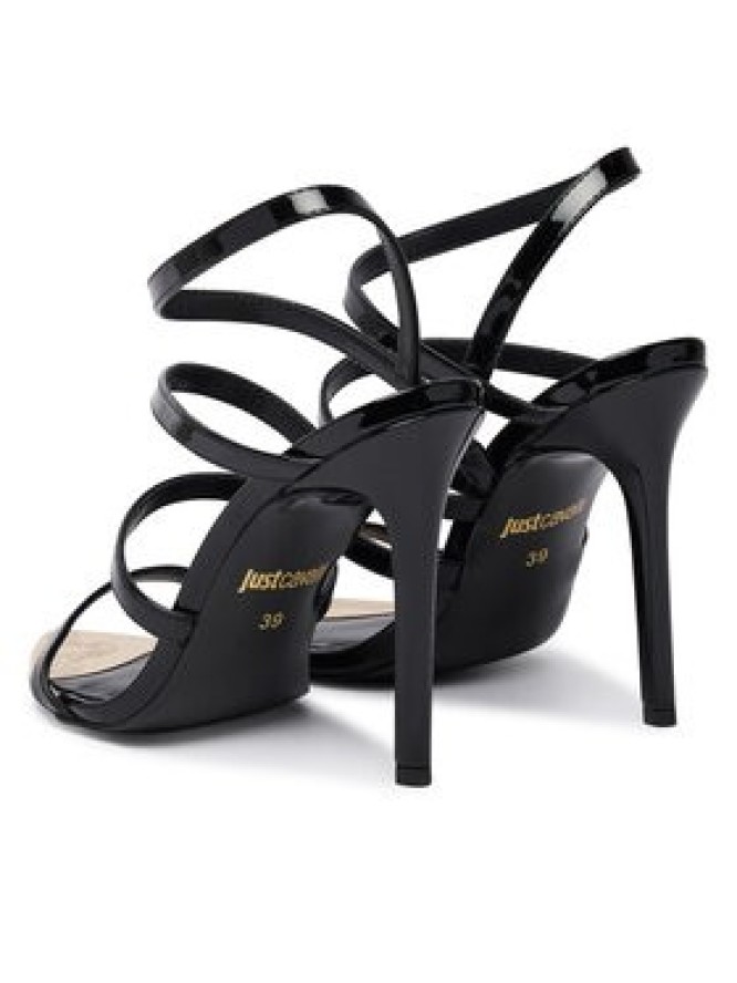 Just Cavalli Sandały 80RA3S55 ZSE31 Czarny