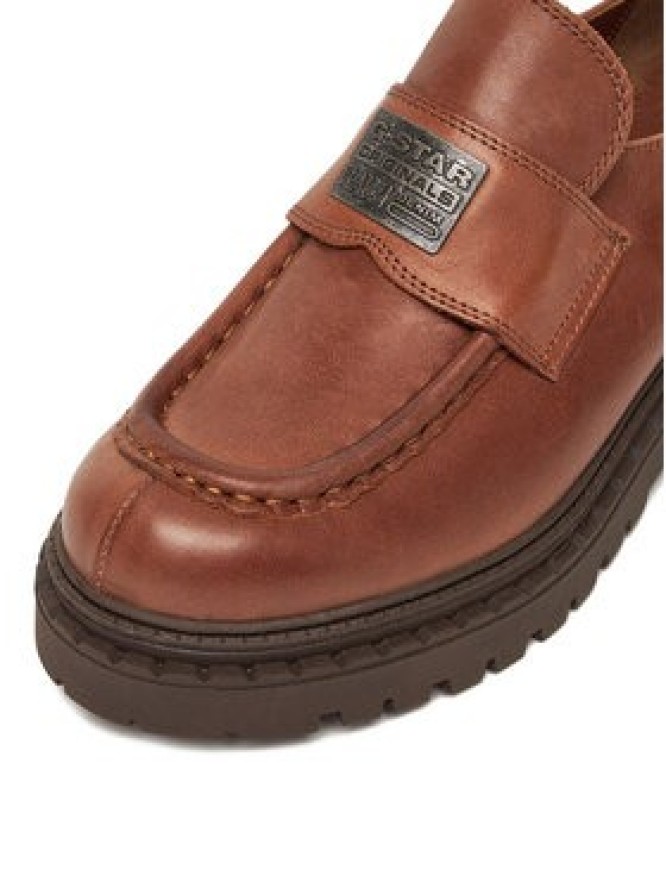 G-Star Raw Loafersy EO-DOLUNAY-25FW05 Brązowy