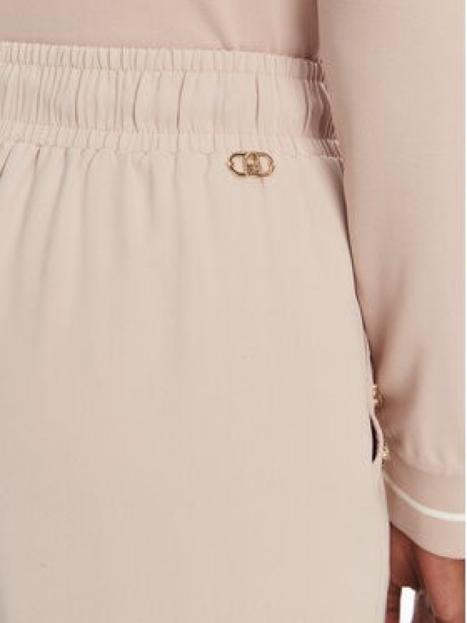 Liu Jo Sport Spodnie materiałowe TA5138 TS923 Beżowy Regular Fit