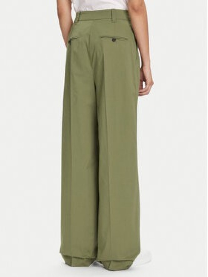 Marc O'Polo Spodnie materiałowe 506 0341 10105 Zielony Loose Fit