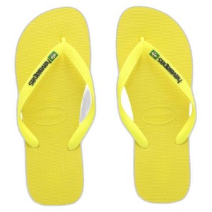 Japonki Havaianas Brasil Logo Neon