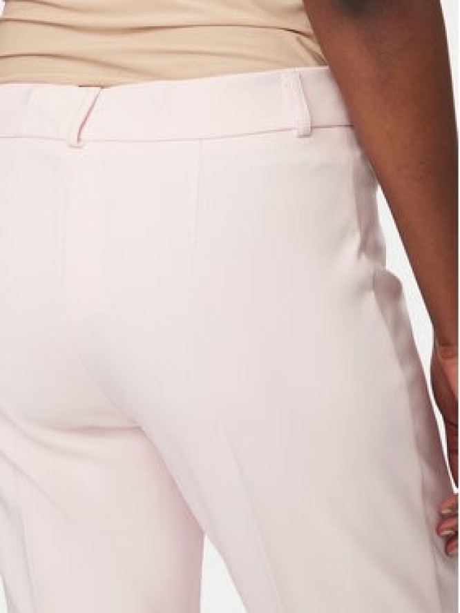 Rinascimento Spodnie materiałowe CFC0128650003 Różowy Regular Fit