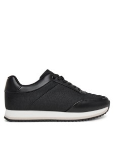 Calvin Klein Sneakersy Runner Lace Up - Jacq HW0HW02413 Czarny