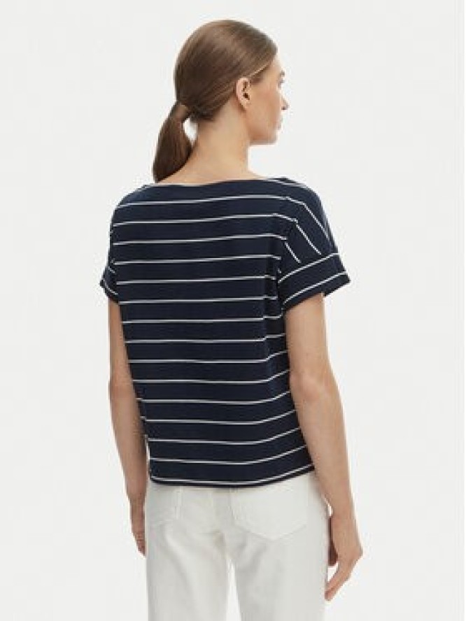 Tommy Hilfiger T-Shirt WW0WW49723 Granatowy Loose Fit