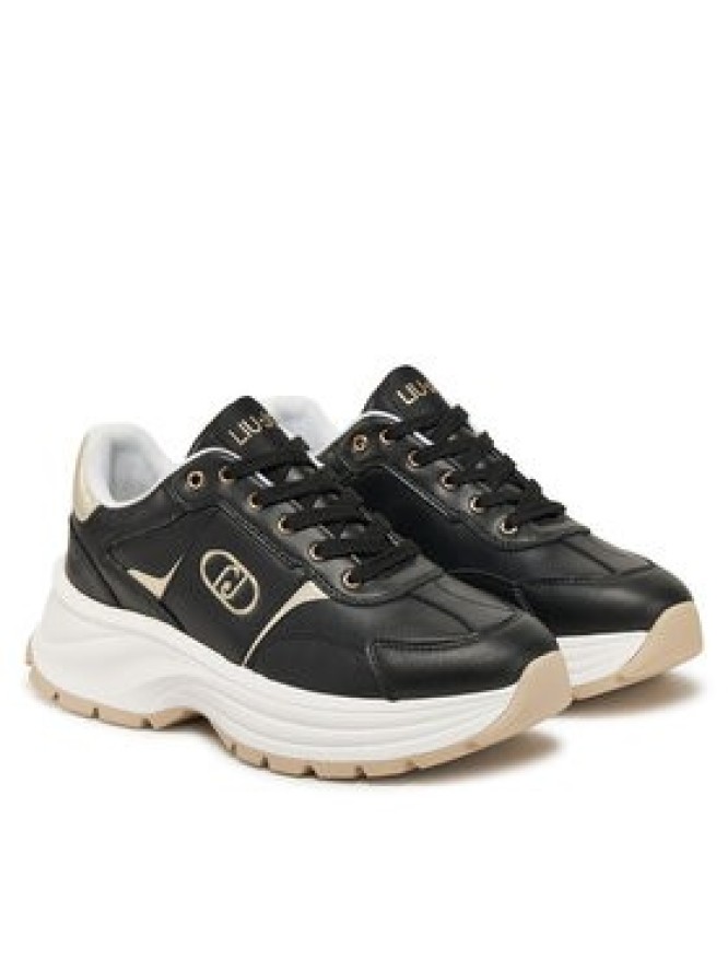 Liu Jo Sneakersy Eva 02 BA5065 P0102 Czarny