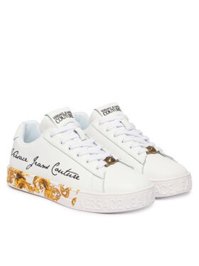 Versace Jeans Couture Sneakersy 80VA3SKL ZPB79 G03 Biały