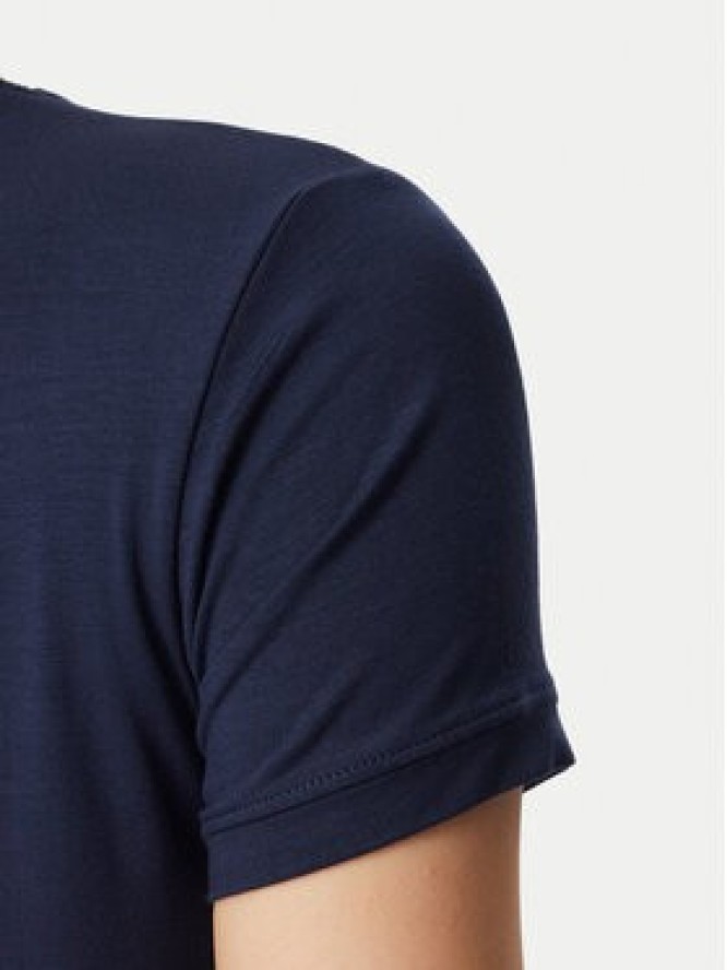 Guess T-Shirt W6YI12 K3751 Granatowy Regular Fit