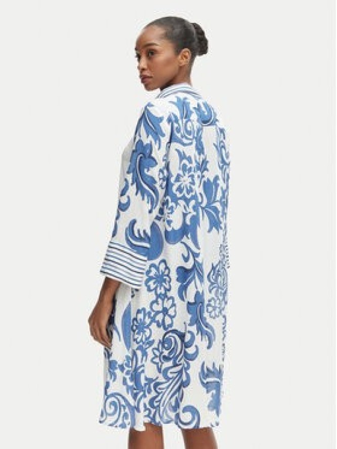 Iconique Sukienka koszulowa Romina IC26-037 Niebieski Regular Fit