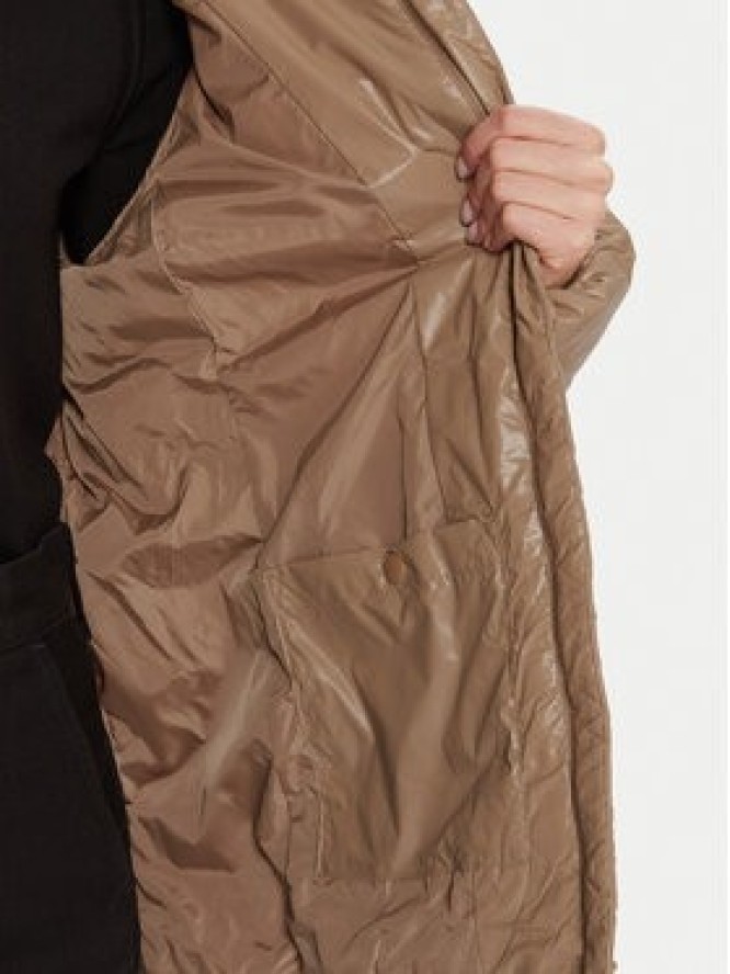 Calvin Klein Kurtka zimowa LV044D542G Beżowy Regular Fit