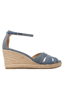 LAUREN RALPH LAUREN Espadryle 802P10423001 Niebieski
