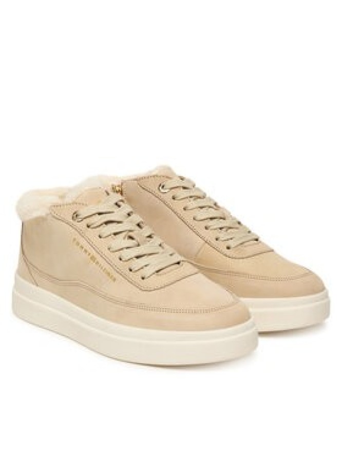 Tommy Hilfiger Sneakersy Modern Court Sneaker Mc Wl FW0FW09000 Beżowy