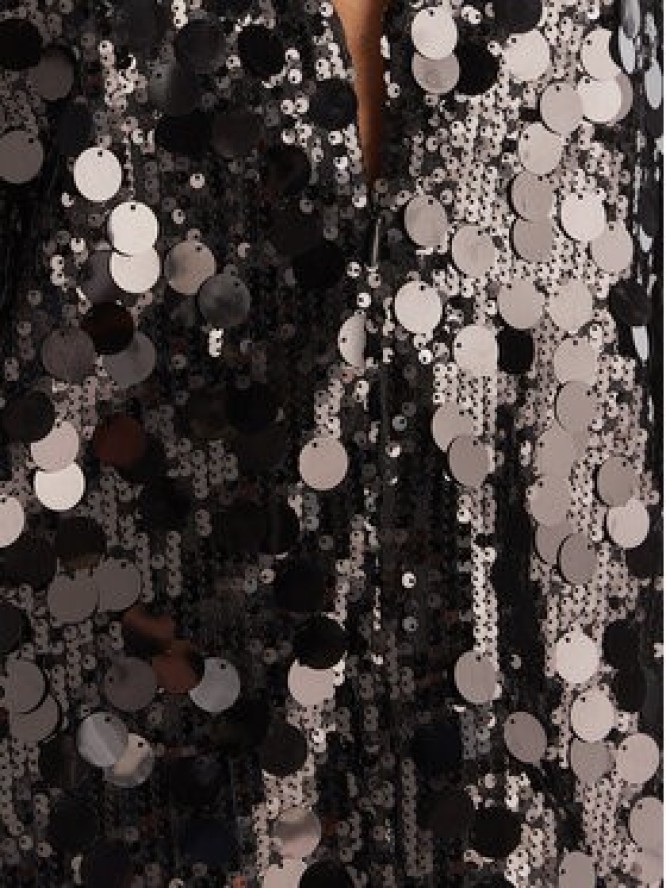 ACCESS FASHION Sukienka koktajlowa 54-3014-406 Czarny Regular Fit