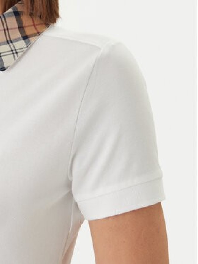 Barbour Polo Malvern LML0633WH33 Biały Slim Fit