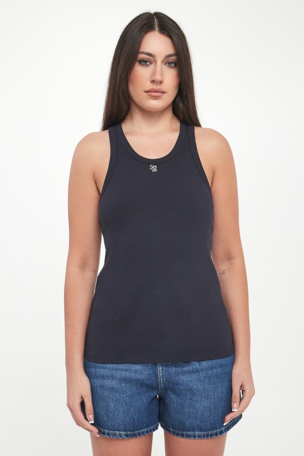 Top damski z logo LIU JO