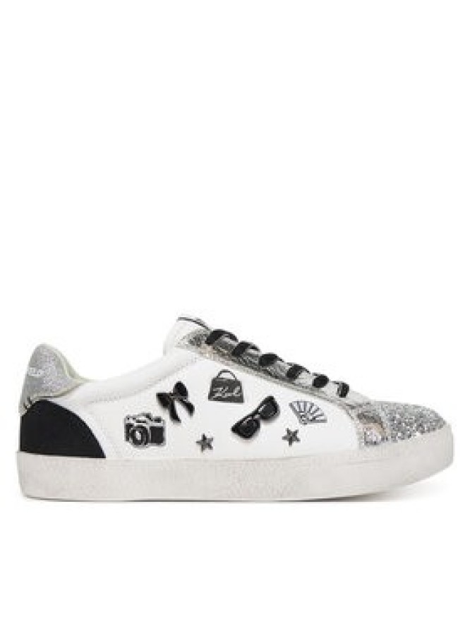 KARL LAGERFELD Sneakersy KL60118E Biały