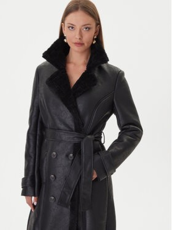 Bardot Płaszcz przejściowy 59622JB1 Czarny Regular Fit