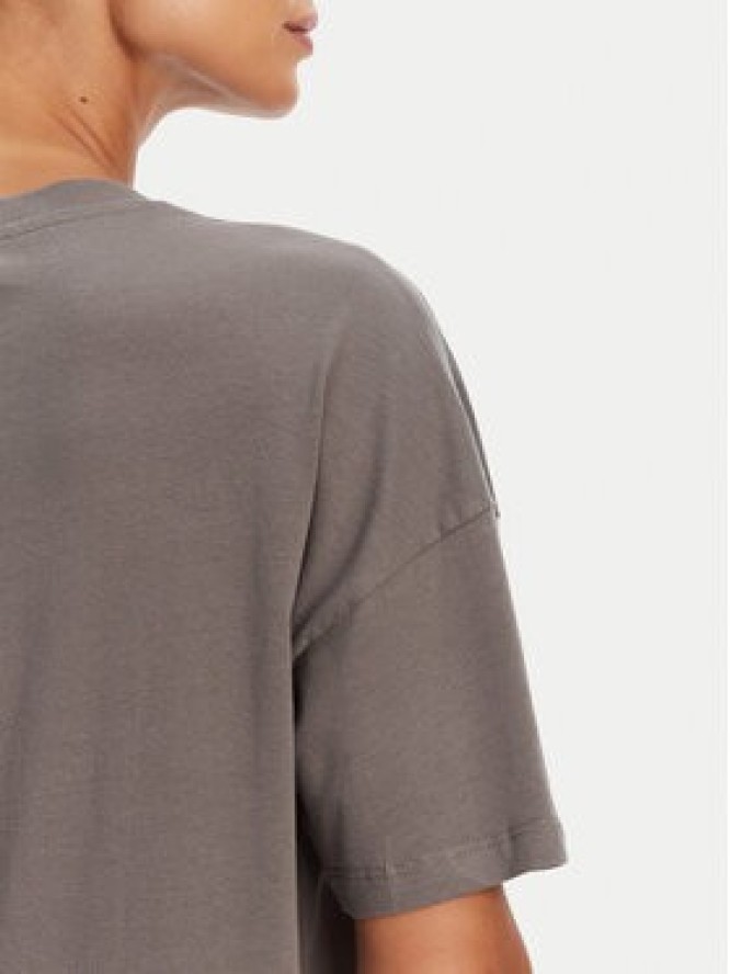 Noisy May T-Shirt Ida 27034417 Szary Relaxed Fit