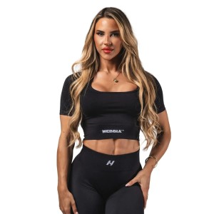 T-shirt damski Nebbia Flow Seamless Shaping