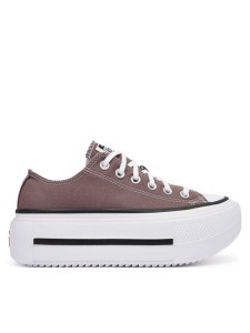 Converse Trampki Chuck Taylor All Star Lift Double Stack A20562C Brązowy