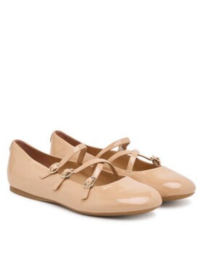 Guess Baleriny FLTKAL PAF02 Beżowy