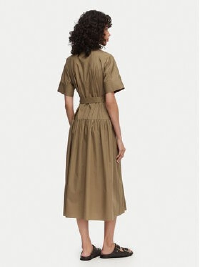Marella Sukienka koszulowa Fauna 2615221172 Brązowy Regular Fit