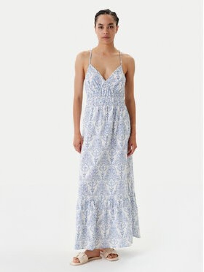 YAS Sukienka letnia Cinni 26036881 Błękitny Regular Fit