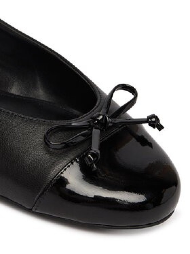 MICHAEL Michael Kors Baleriny Piper Sling 40S6PIFP2L Czarny