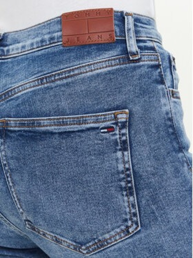 Tommy Jeans Jeansy Sylvia DW0DW20654 Niebieski Flare Fit