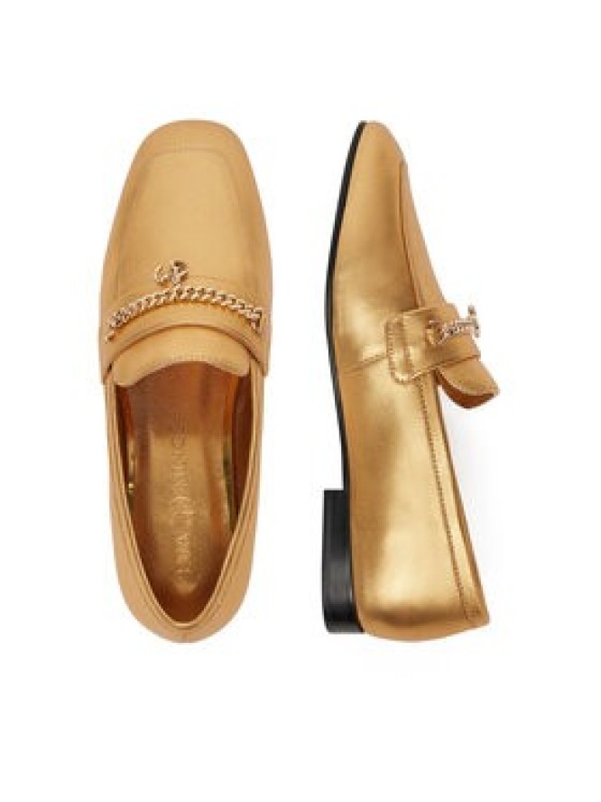 Eva Minge Loafersy CYNIA-LT2513-37 Złoty