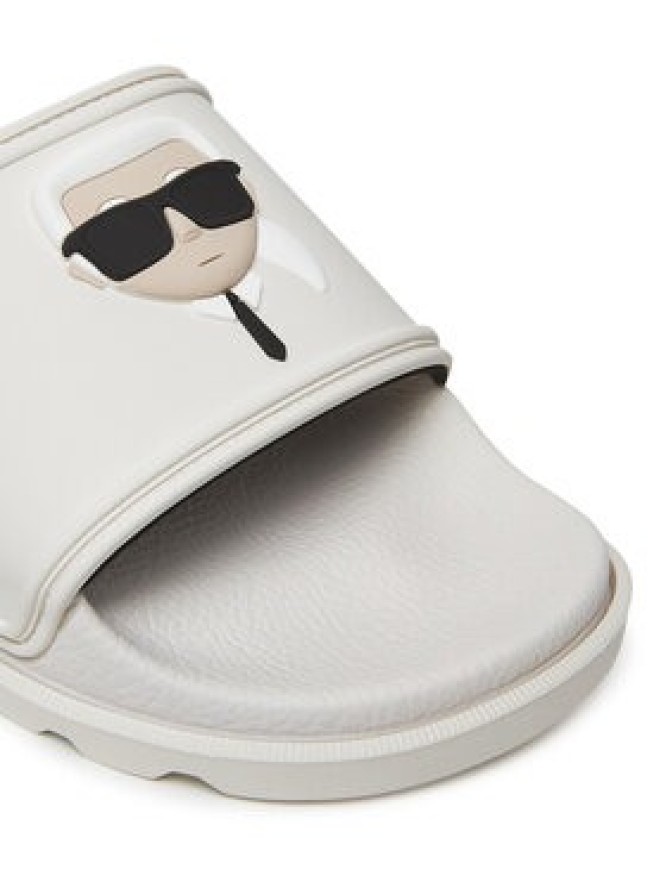 KARL LAGERFELD Klapki KL80970N Biały