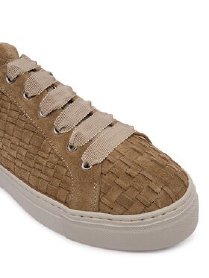 AGL Sneakersy Caterina D925309PG Beżowy