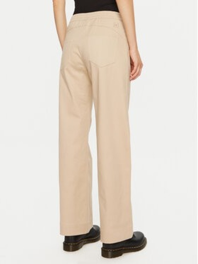 Champion Spodnie materiałowe 117562 Beżowy Straight Leg