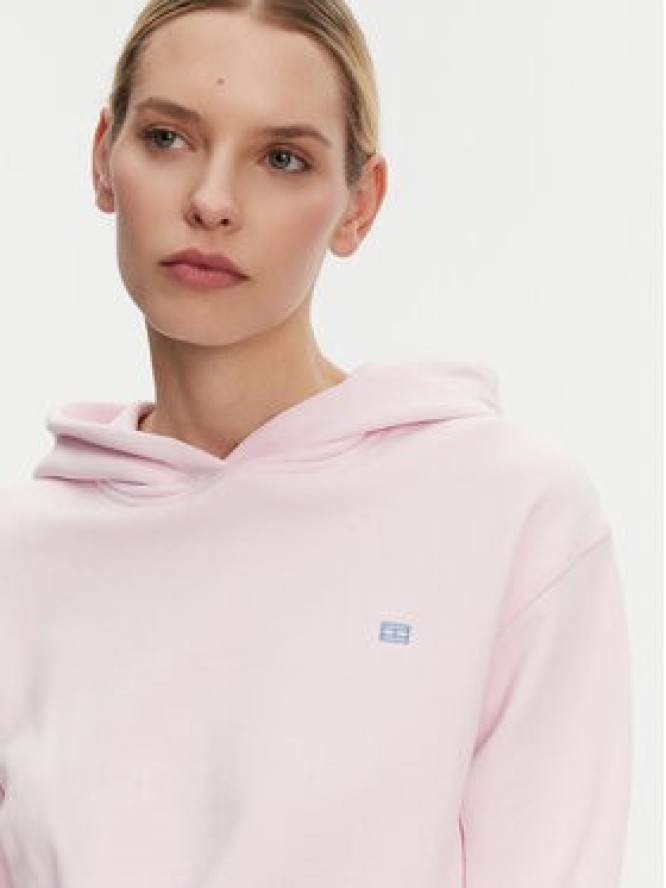 Tommy Hilfiger Bluza Contrast Flag WW0WW45979 Różowy Regular Fit