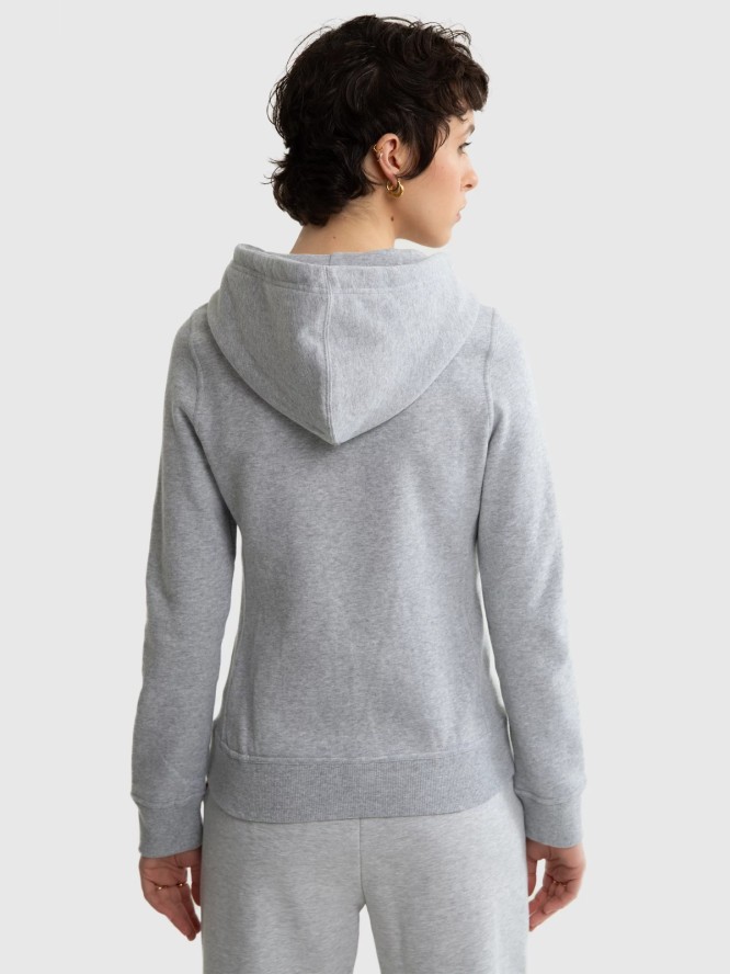 Bluza damska z kapturem szara Laurisana 901