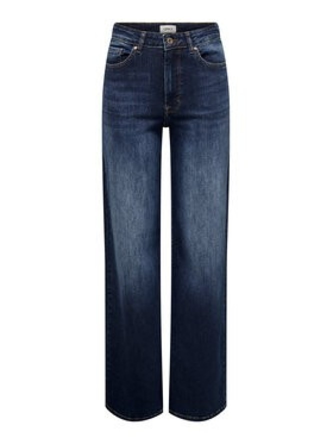 ONLY Jeansy Madison 15318405 Granatowy Wide Leg