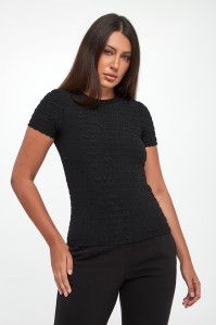 T-shirt damski logowany DKNY