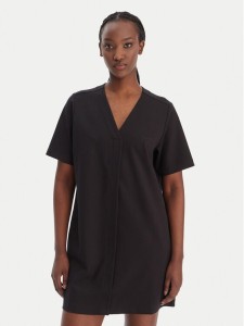 Calvin Klein Jeans Sukienka codzienna LV047E209G Czarny Regular Fit