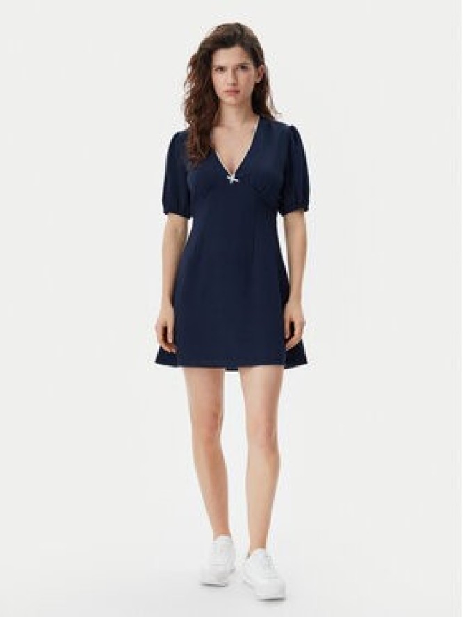 Tommy Jeans Sukienka letnia DW0DW20337 Granatowy Regular Fit