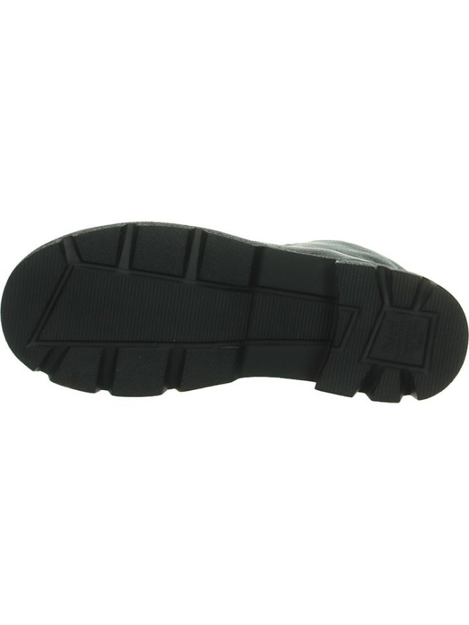 Think! Skórzane botki w kolorze czarnym rozmiar: 41,5