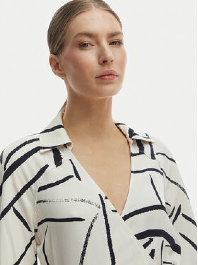 Tommy Hilfiger Sukienka codzienna WW0WW48934 Biały Relaxed Fit