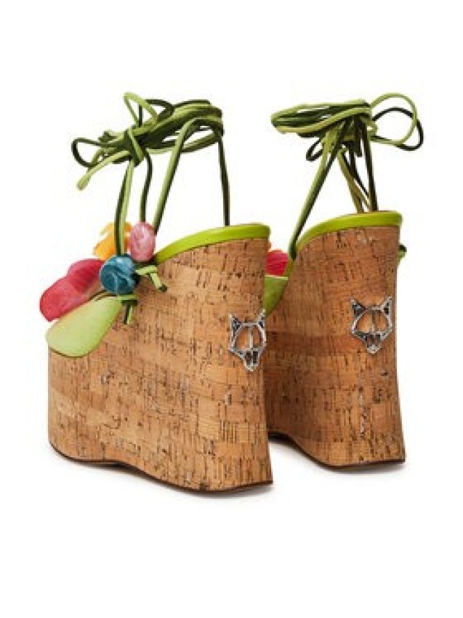 Naked Wolfe Sandały Sunflower Zielony