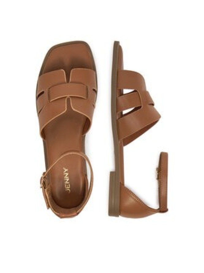 JENNY Sandały 8036034 Brązowy